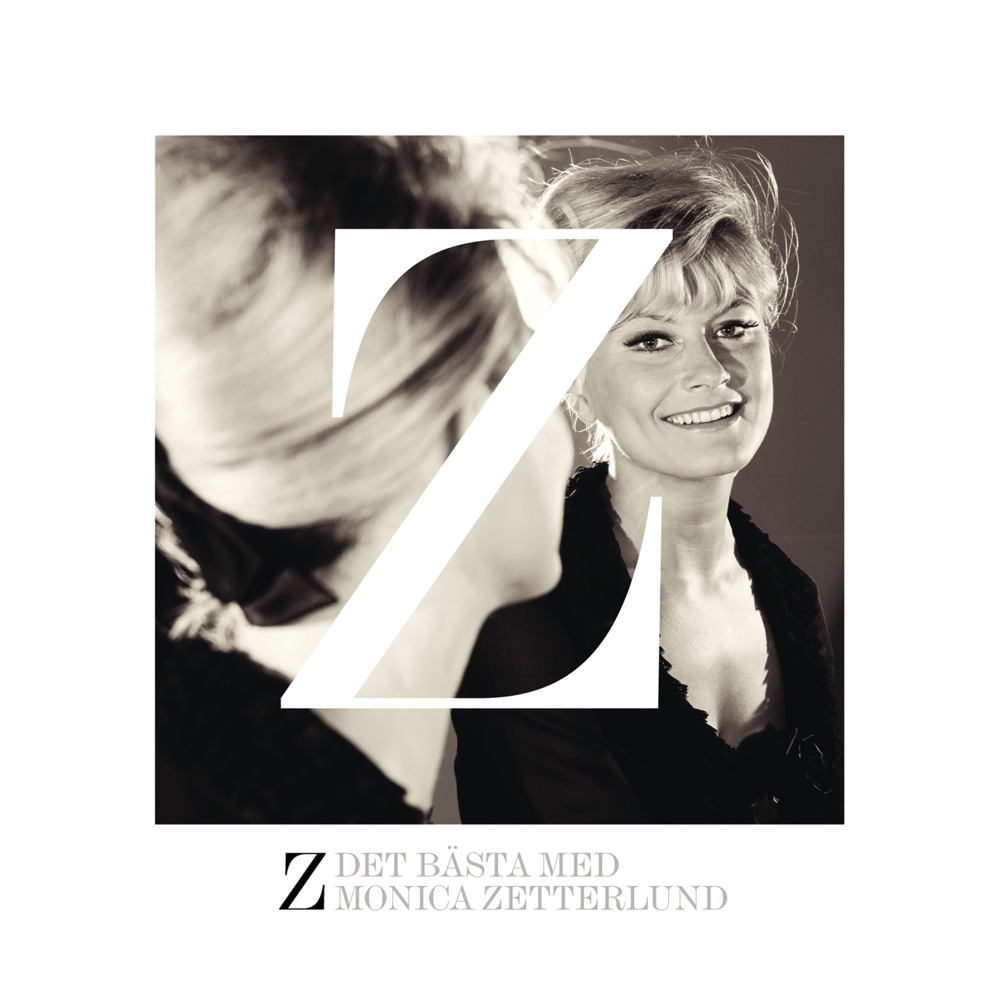 Album cover art for "Svart-vit Calypso" by Monica Zetterlund