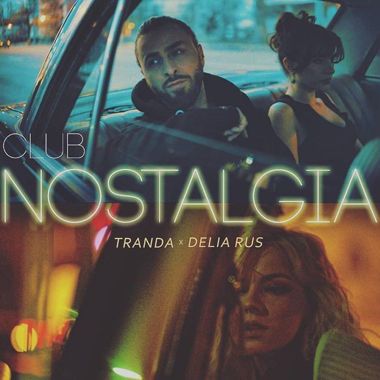 Album cover art for "Club Nostalgia" by Tranda & Delia Rus