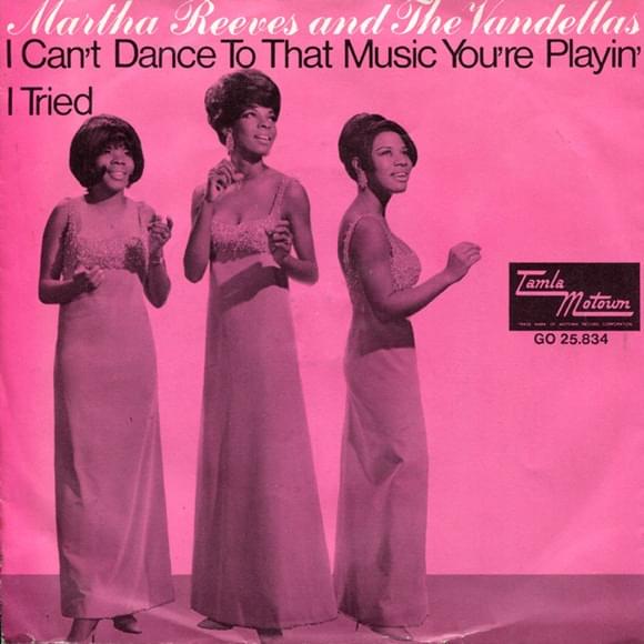 Album cover art for "I Tried" by Martha Reeves & The Vandellas