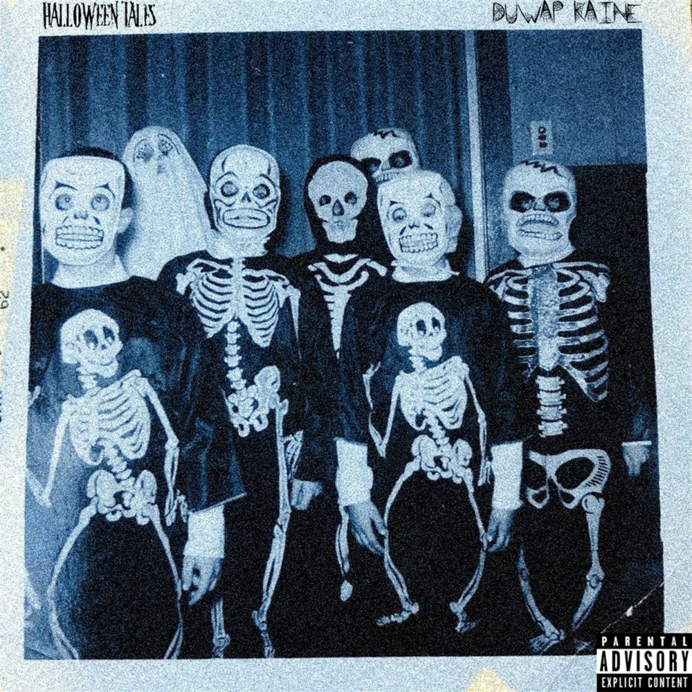 Album cover art for "Halloween Tales" by Duwap Kaine