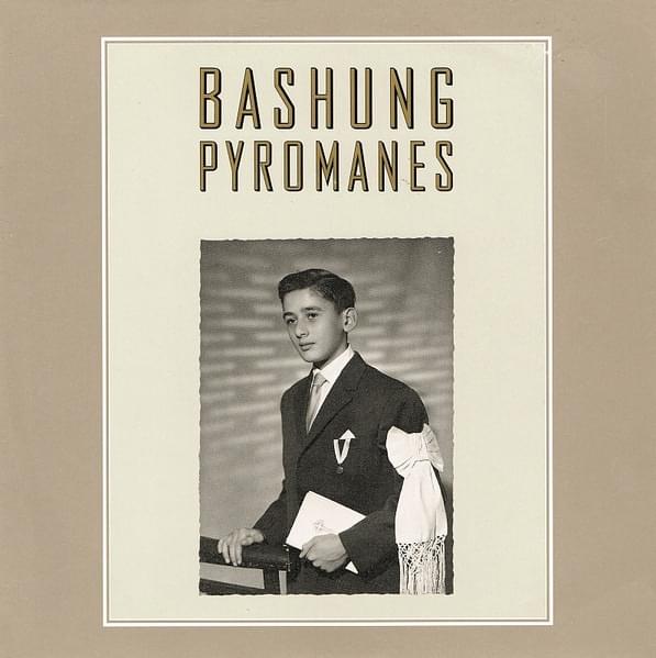 Album cover art for "Pyromanes" by Alain Bashung