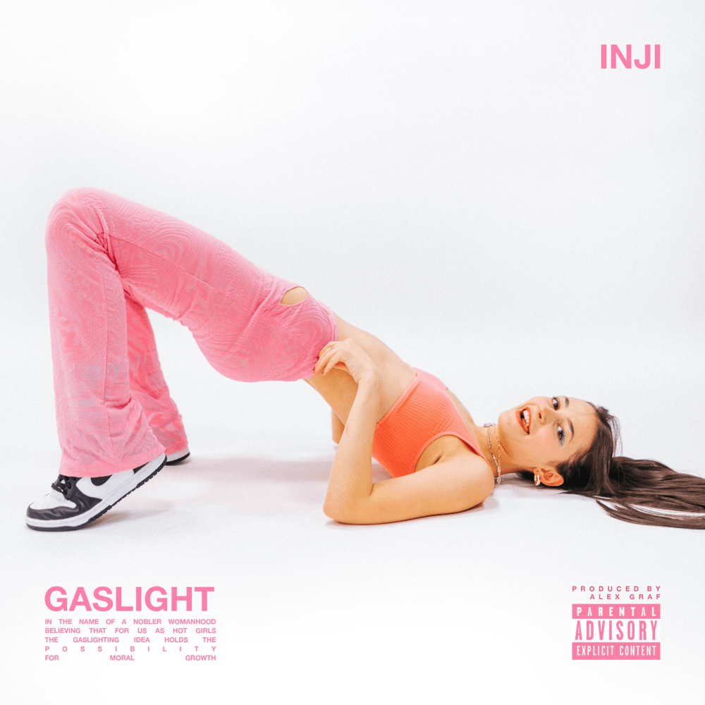 Album cover art for "GASLIGHT" by INJI