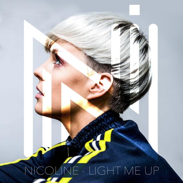 Album cover art for "Light Me Up" by Nicoline