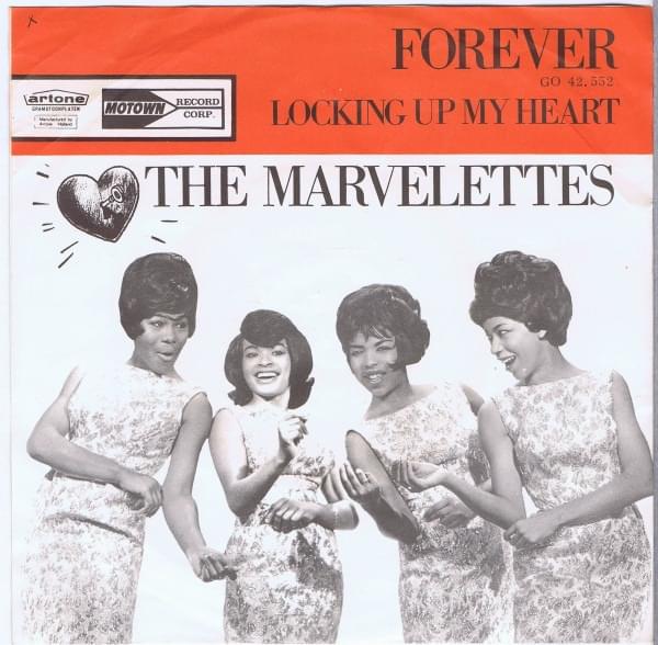 Album cover art for "Forever" by The Marvelettes