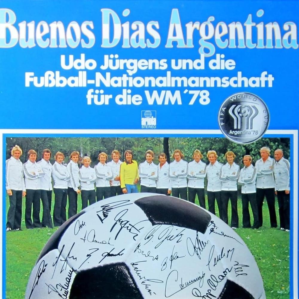 Album cover art for "Buenos Dias Argentina" by Udo Jürgens