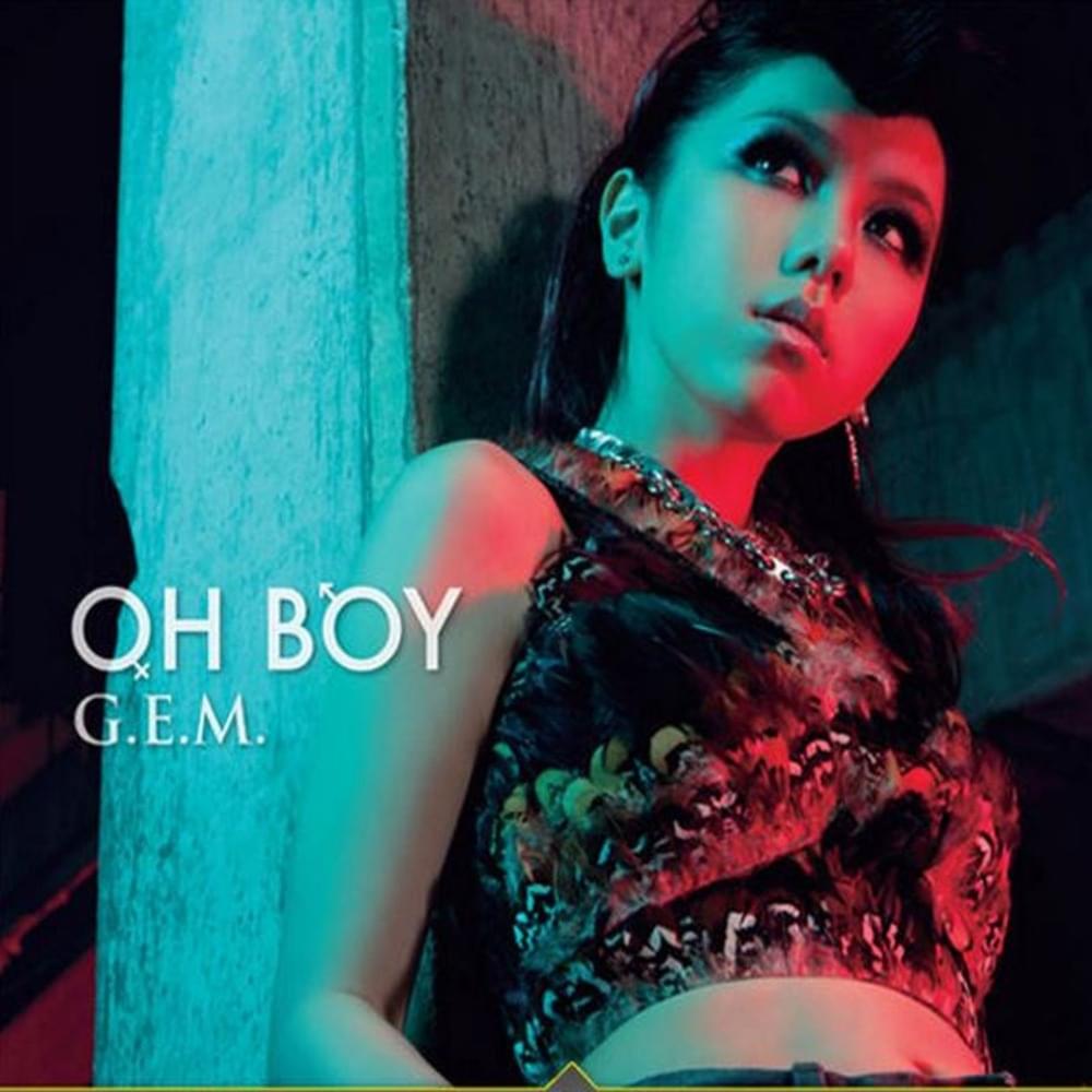 Album cover art for "OH BOY" by 鄧紫棋 (G.E.M.)