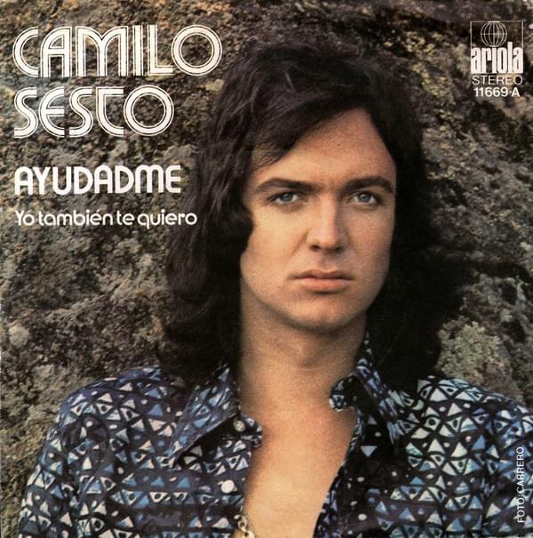 Album cover art for "Ayudadme" by Camilo Sesto