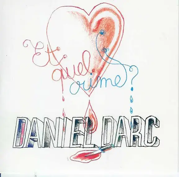 Album cover art for "Et quel crime?" by Daniel Darc