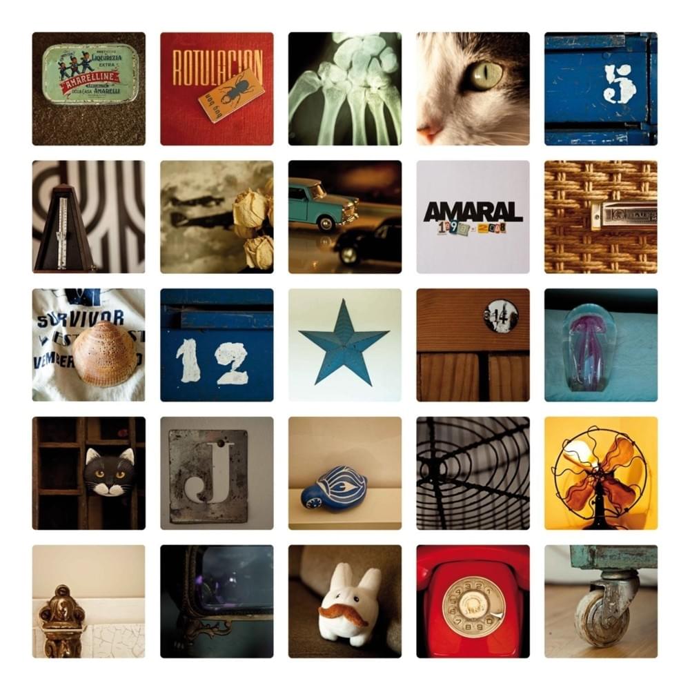 Album cover art for "Lo Que Quieras Oir" by Amaral