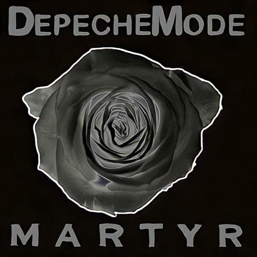 Album cover art for "Martyr" by Depeche Mode