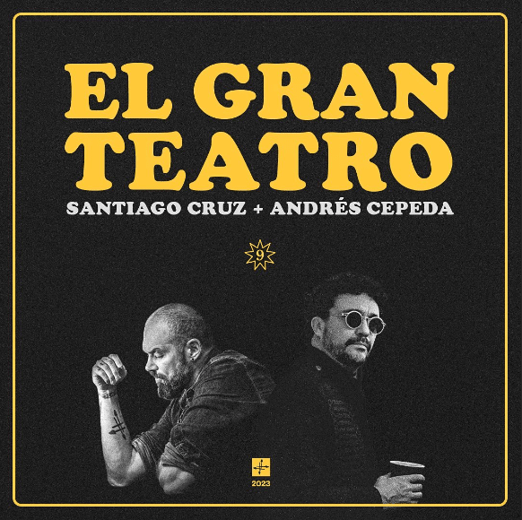 Album cover art for "El Gran Teatro" by Santiago Cruz