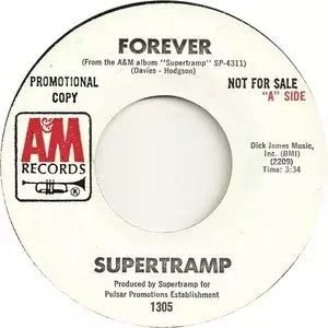 Album cover art for "Forever" by Supertramp