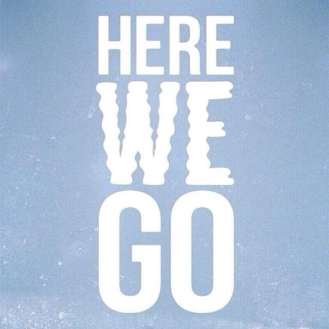Album cover art for "Here We Go" by Lower Than Atlantis