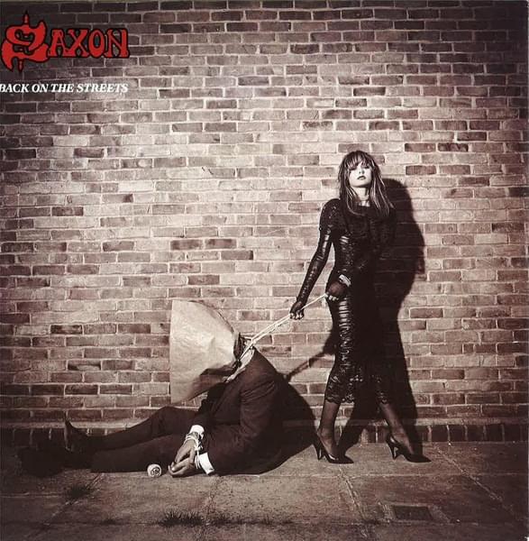 Album cover art for "Back on the Streets" by Saxon