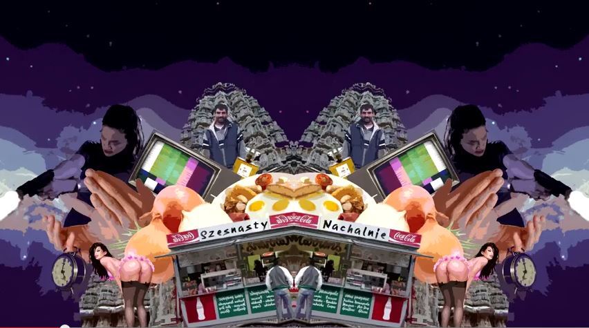 Album cover art for "Nachalnie" by Szesnasty