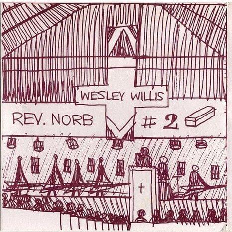 Album cover art for "Rick Sims" by Wesley Willis