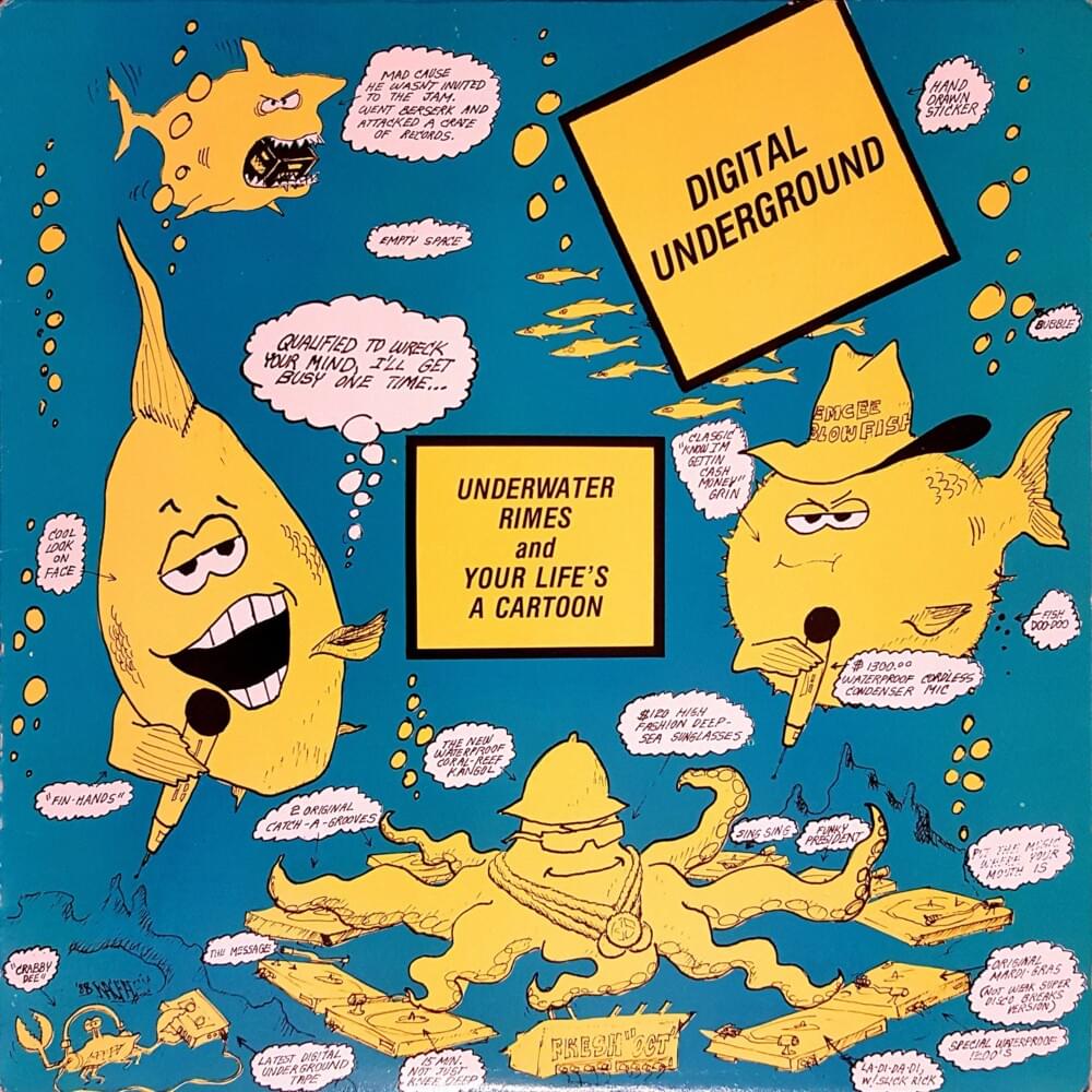 Cover image for Underwater Rimes / Your Life’s A Cartoon