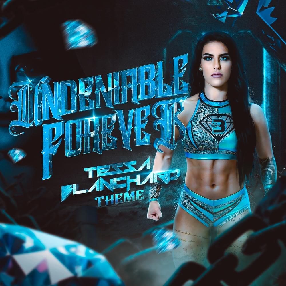 Album cover art for "Undeniable Forever (Tessa Blanchard Theme)" by Krystall Poppin