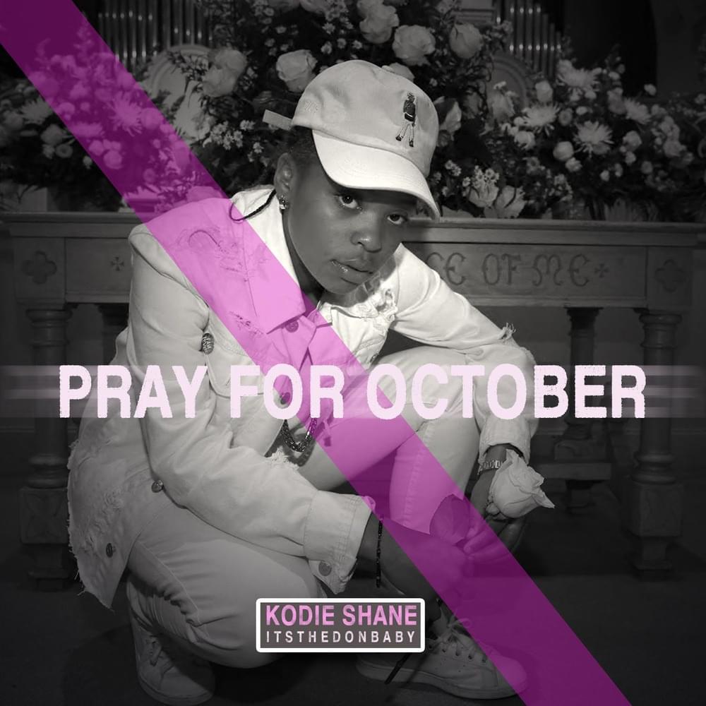 Album cover art for "Pray For October" by Kodie Shane