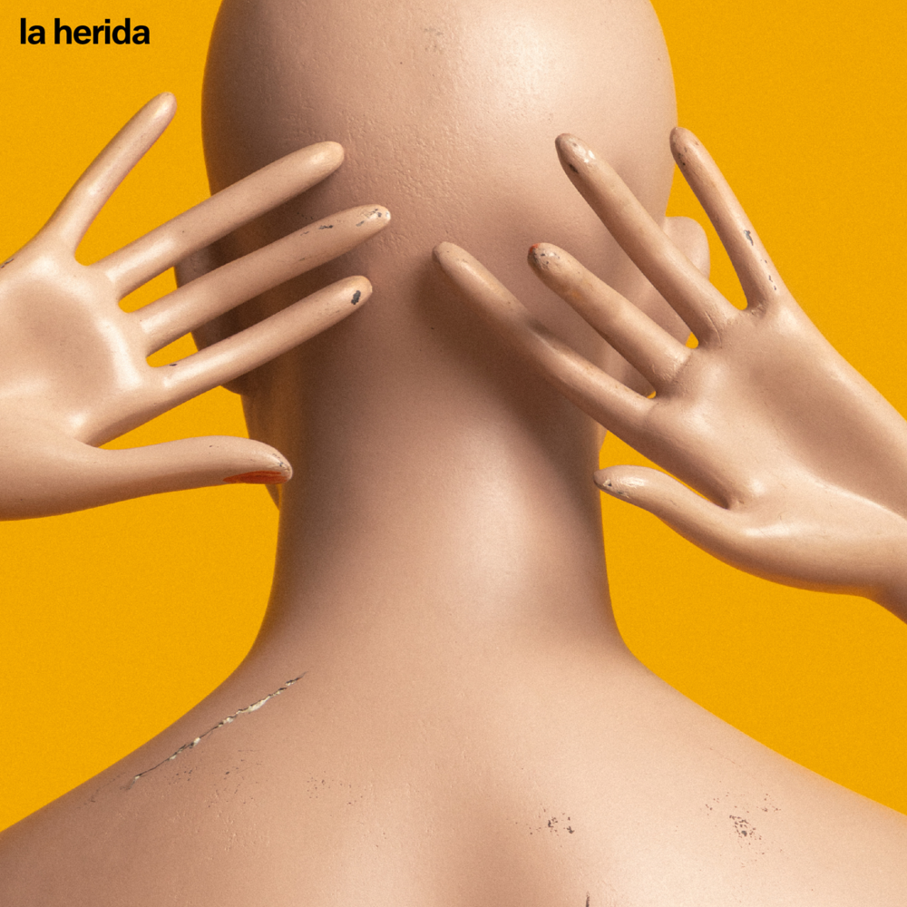 Album cover art for "La Herida" by José Madero