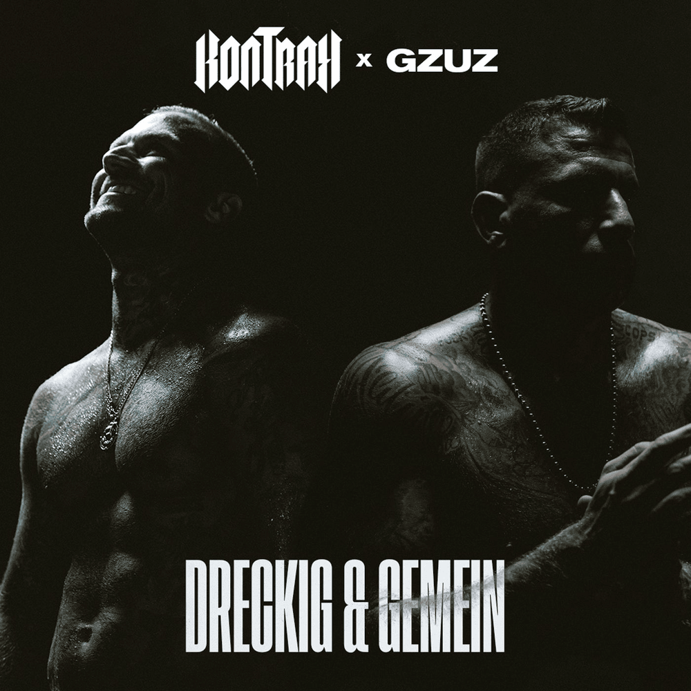 Album cover art for "Dreckig & Gemein" by Kontra K