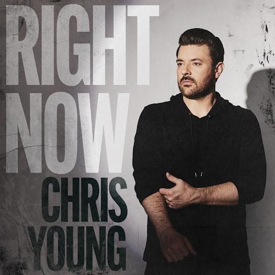 Album cover art for "Right Now" by Chris Young
