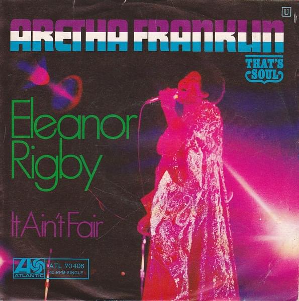 Album cover art for "Eleanor Rigby" by Aretha Franklin