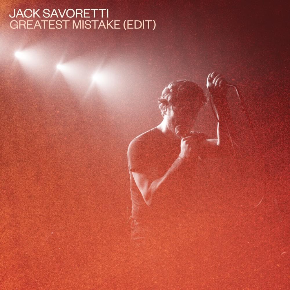 Album cover art for "Greatest Mistake" by Jack Savoretti
