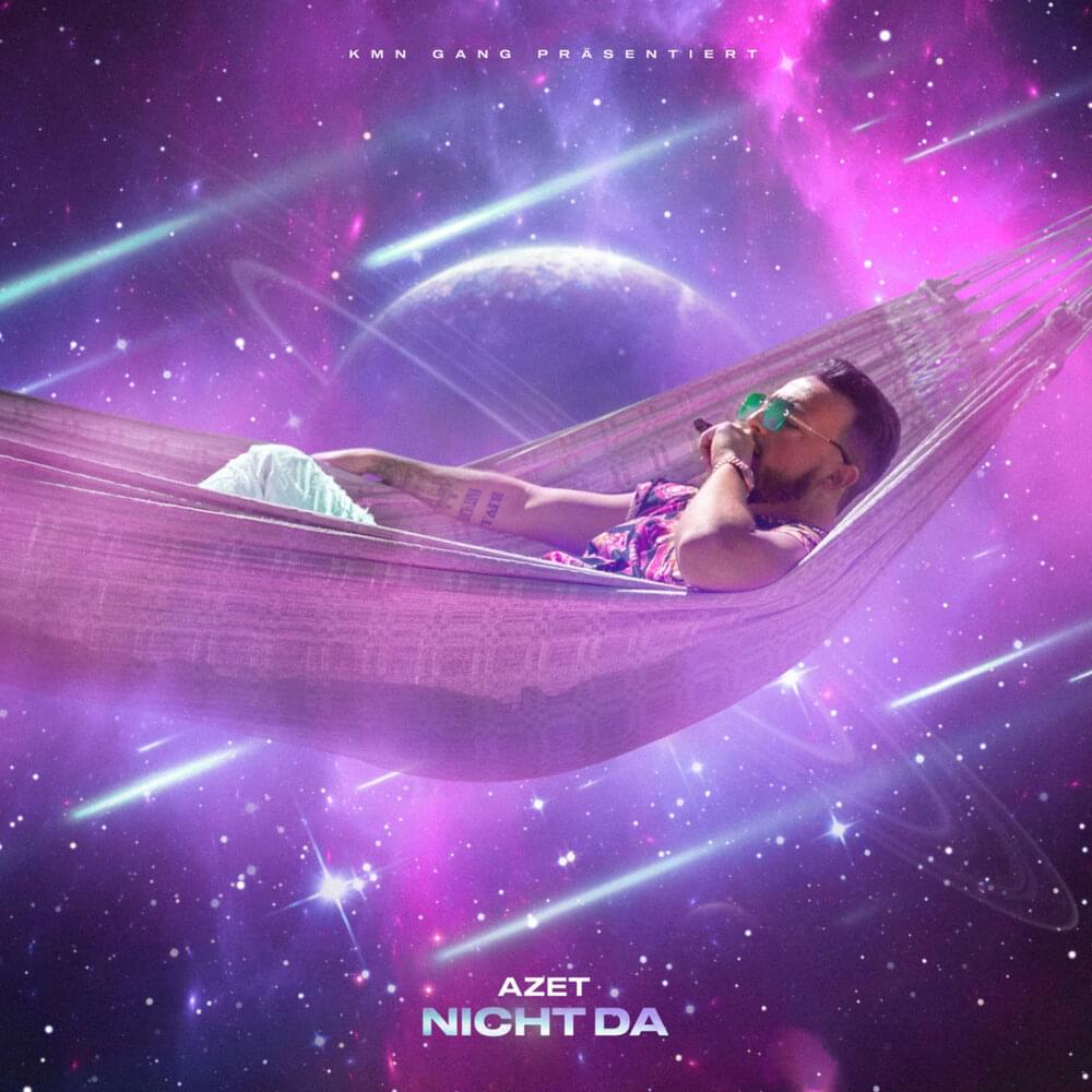 Album cover art for "Nicht da" by Azet