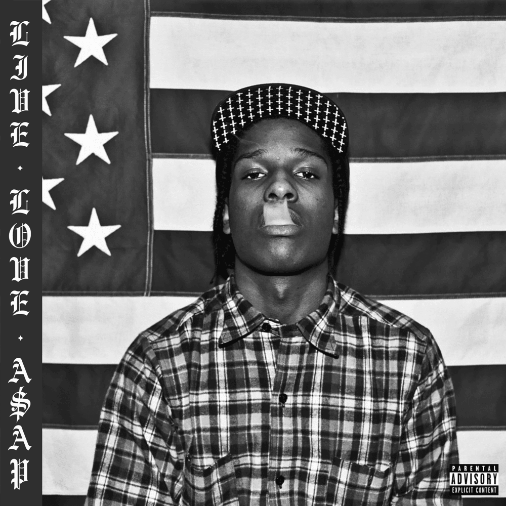 Album cover art for "I Smoked Away My Brain (I’m God x Demons Mashup)" by A$AP Rocky & Imogen Heap & Clams Casino