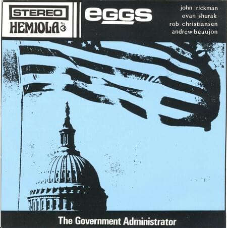 Album cover art for "The Government Administrator" by Eggs