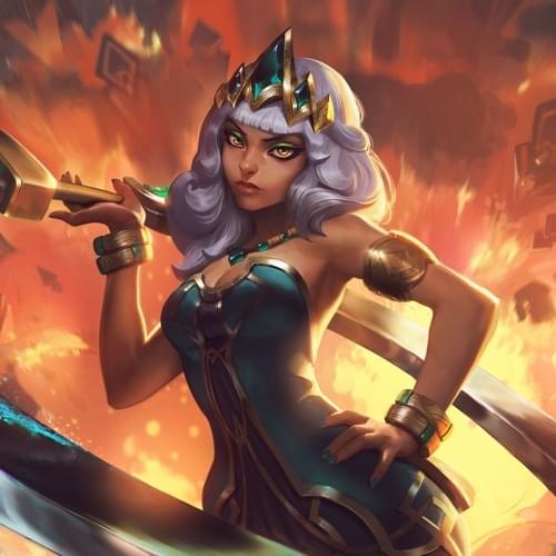 Album cover art for "Qiyana, Empress of the Elements" by League of Legends