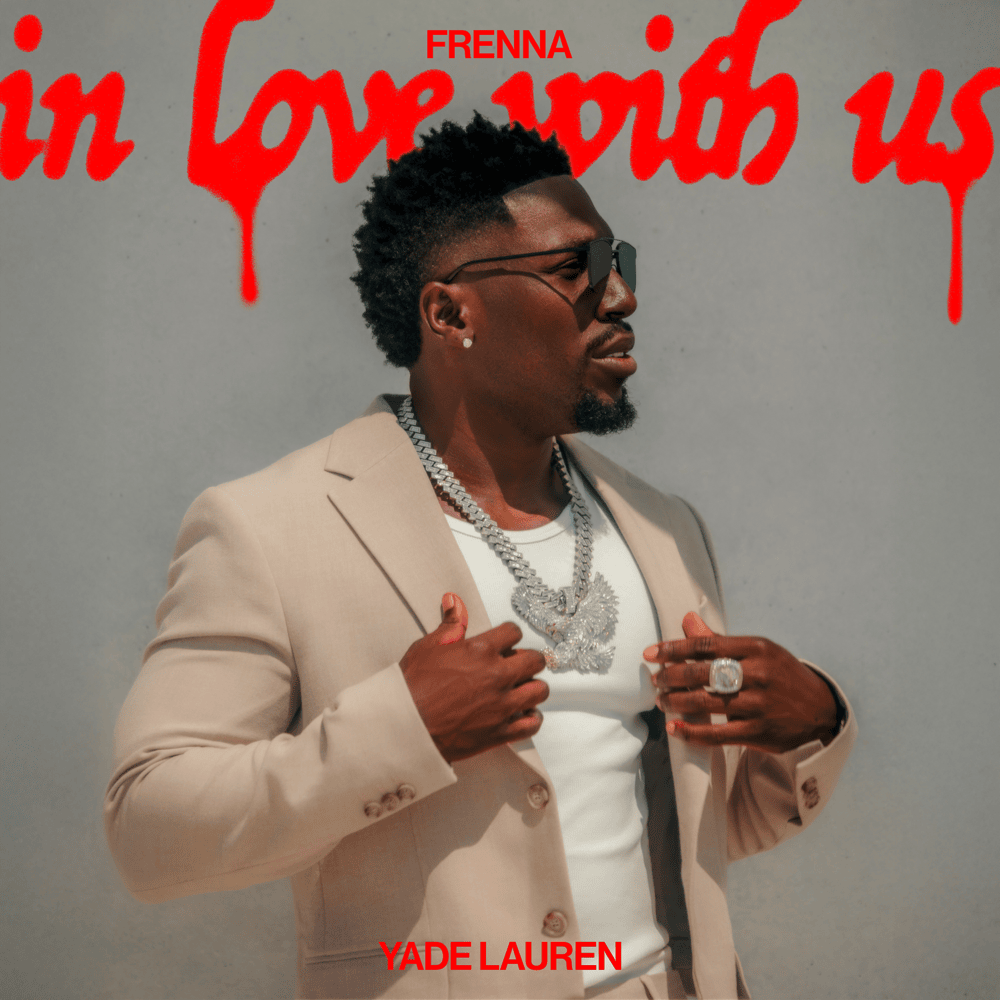 Album cover art for "in love with us" by Frenna & Yade Lauren