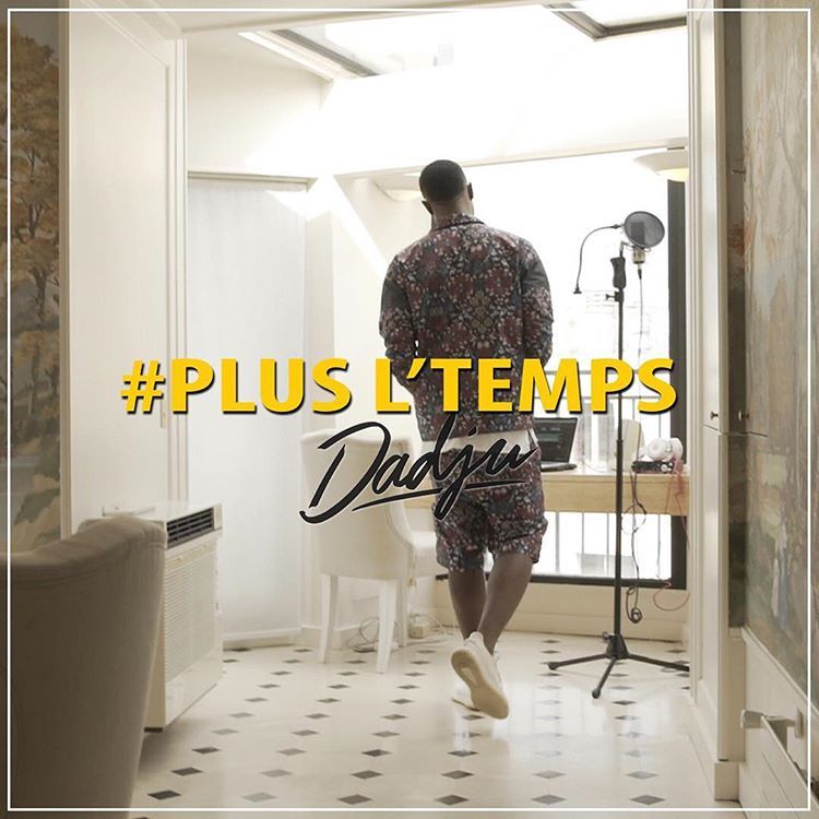 Album cover art for "Plus l’temps" by Dadju