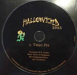 Album cover art for "Thug Pit" by Insane Clown Posse & Tech N9ne & Kottonmouth Kings & Esham & Bone Thugs-N-Harmony