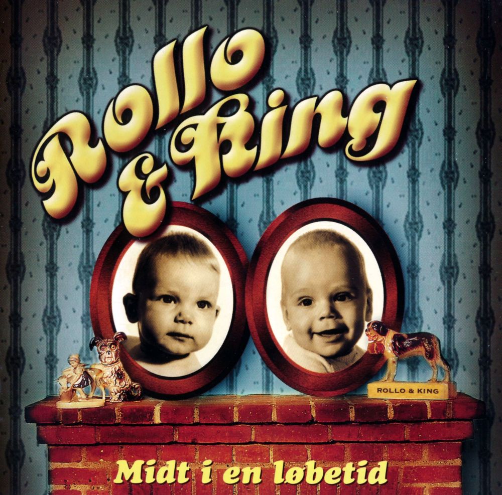 Album cover art for "Der står et billede af dig på mit bord" by Rollo & King & Signe Svendsen