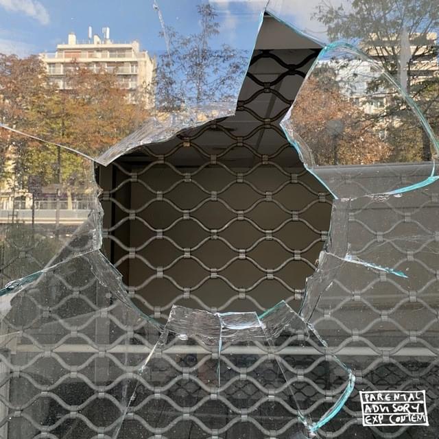 Album cover art for "Bruler Paris" by Lujipeka