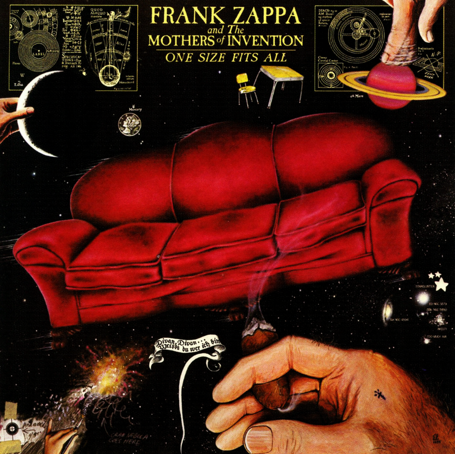 Album cover art for "San Ber’dino" by Frank Zappa