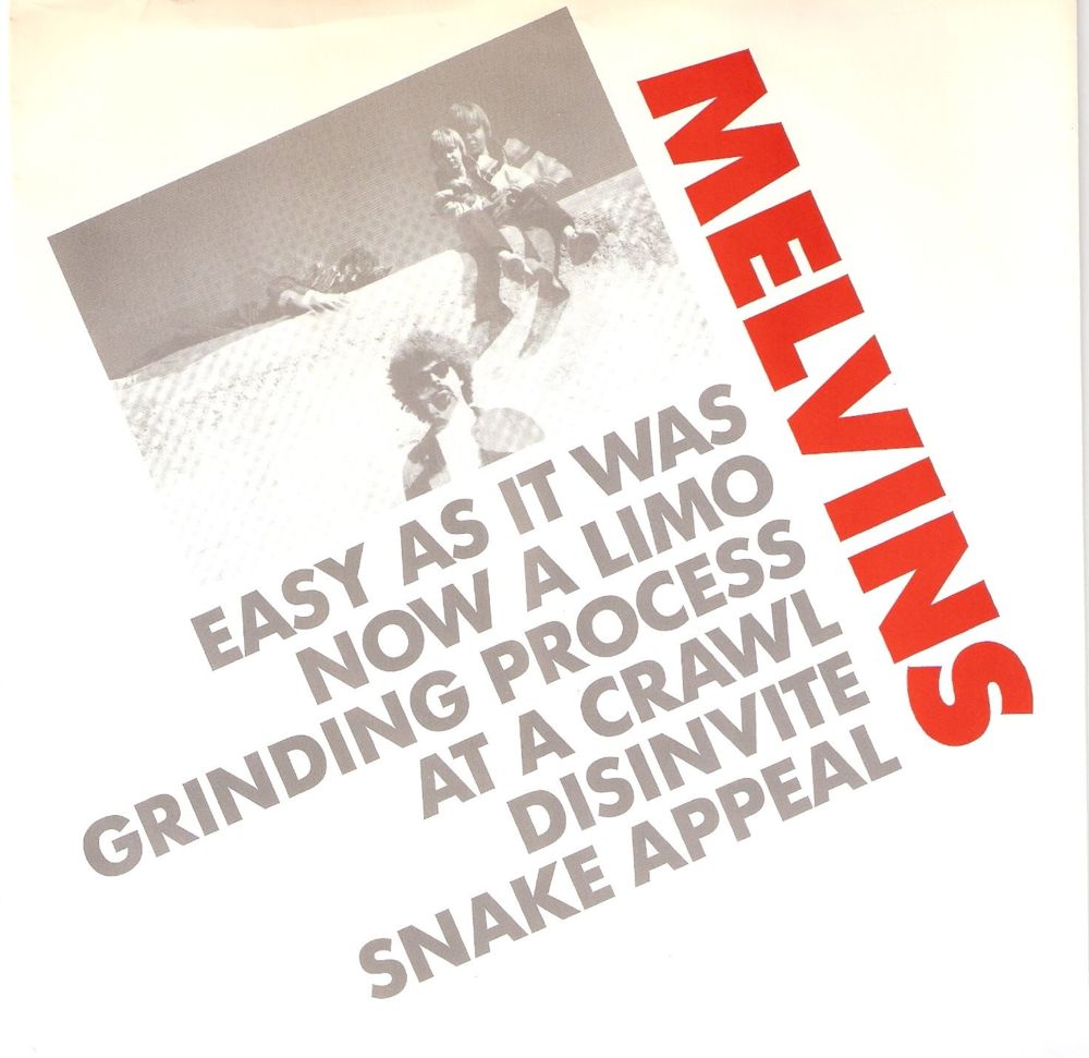 Album cover art for "Grinding Process" by Melvins