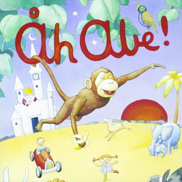Album cover art for "Bjerget I Skoven" by Anne Dorte Michelsen