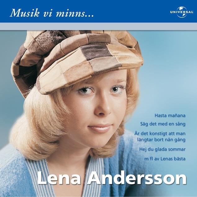 Album cover art for "Hasta Mañana" by Lena Andersson