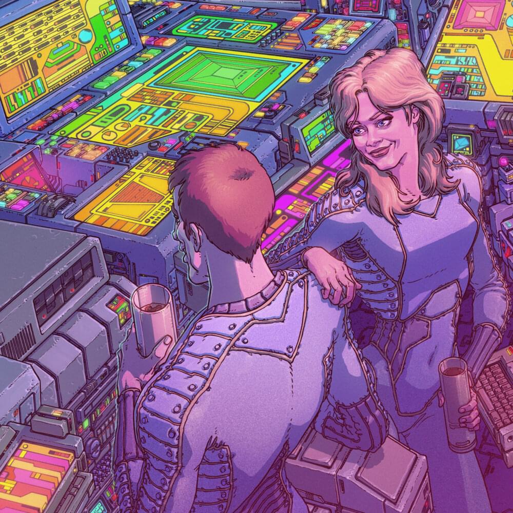 Album cover art for "Friends Again" by Waveshaper