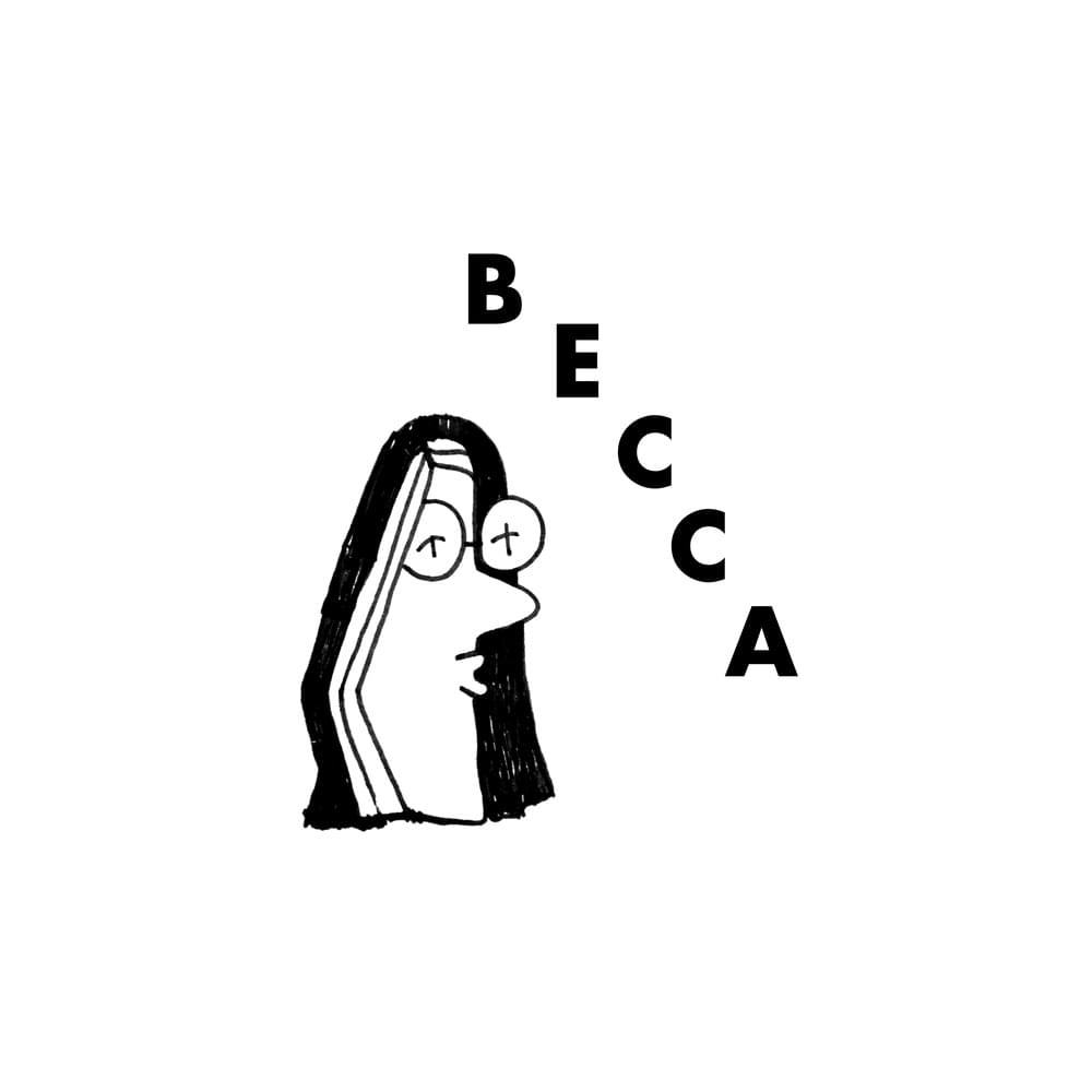 Album cover art for "Becca" by Kawai Sprite