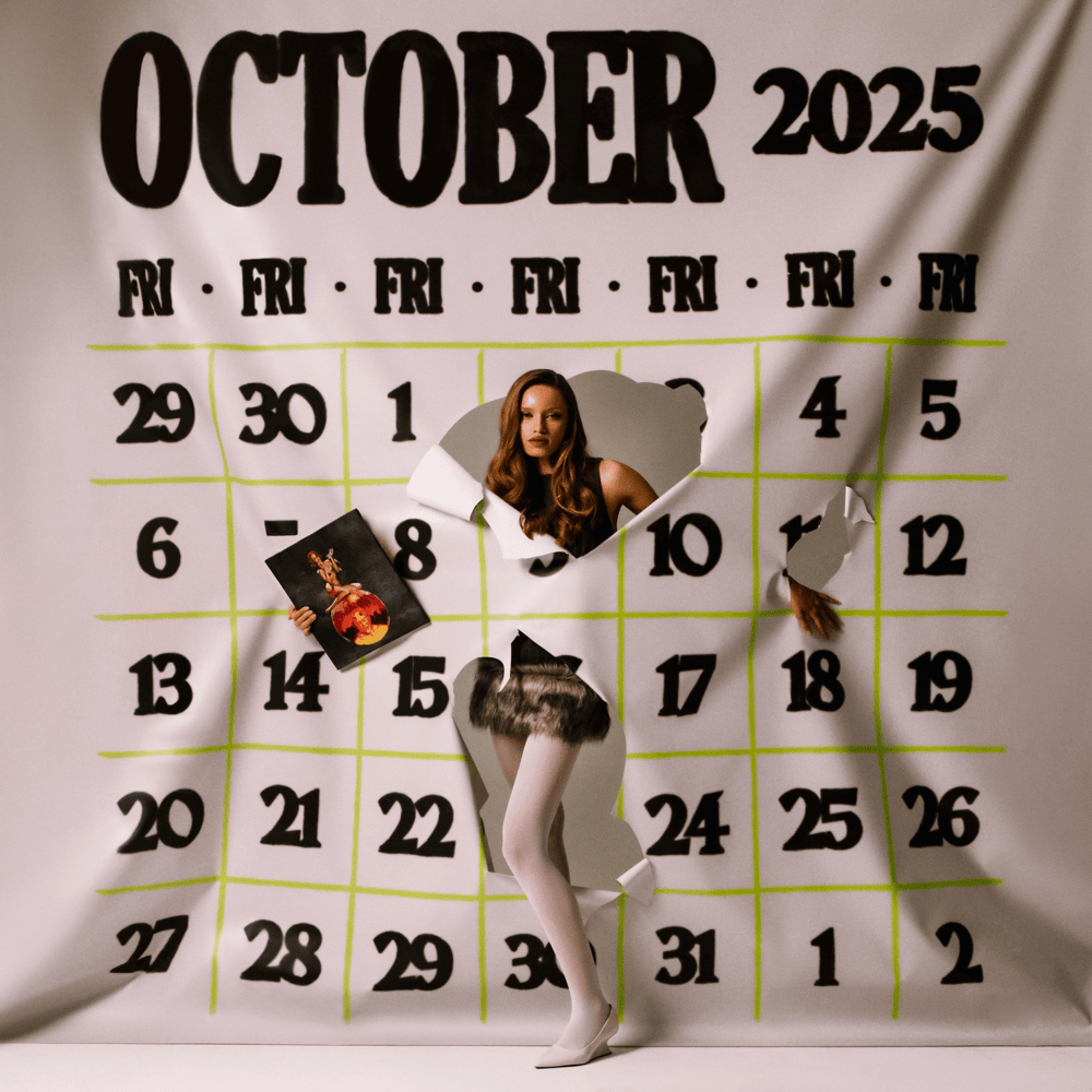 Album cover art for "Мисс Октябрь (Miss October)" by Thomas Mraz