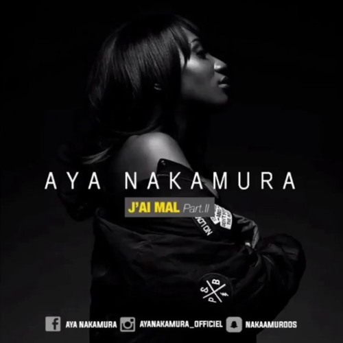 Album cover art for "J’ai mal part. 2" by Aya Nakamura
