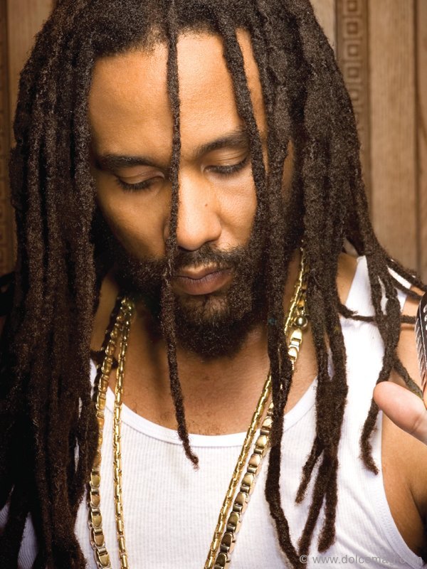 Album cover art for "The March" by Ky-Mani Marley