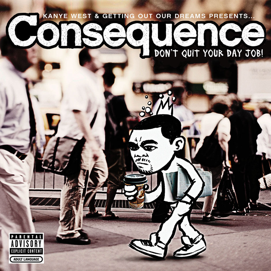 Album cover art for "Countdown" by Consequence & Lupe Fiasco & Pher Turner