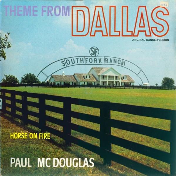 Album cover art for "Theme From Dallas (Original Dance Version)" by Paul McDouglas