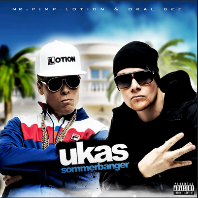 Album cover art for "Denne Sommer’n 2" by Oral Bee & Mr. Pimp-Lotion & Chris Lie
