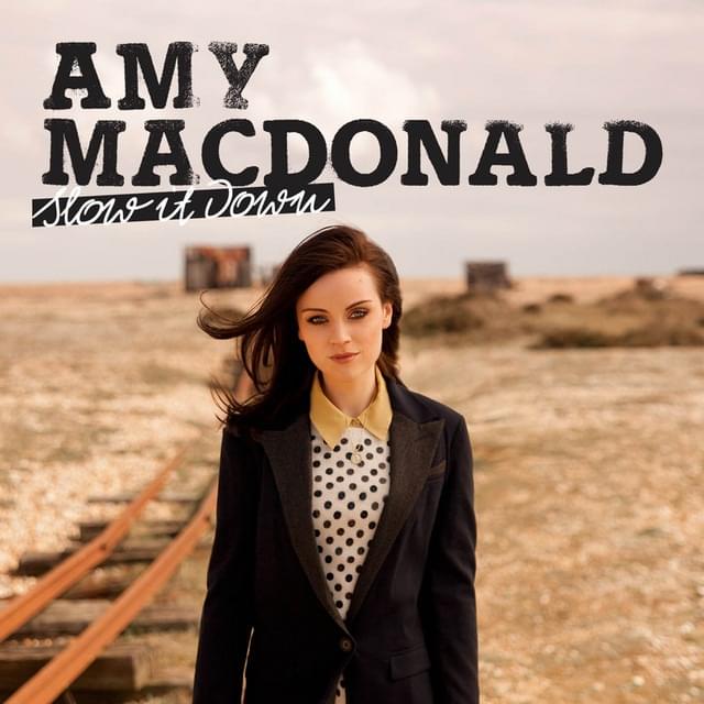 Album cover art for "Slow It Down" by Amy MacDonald
